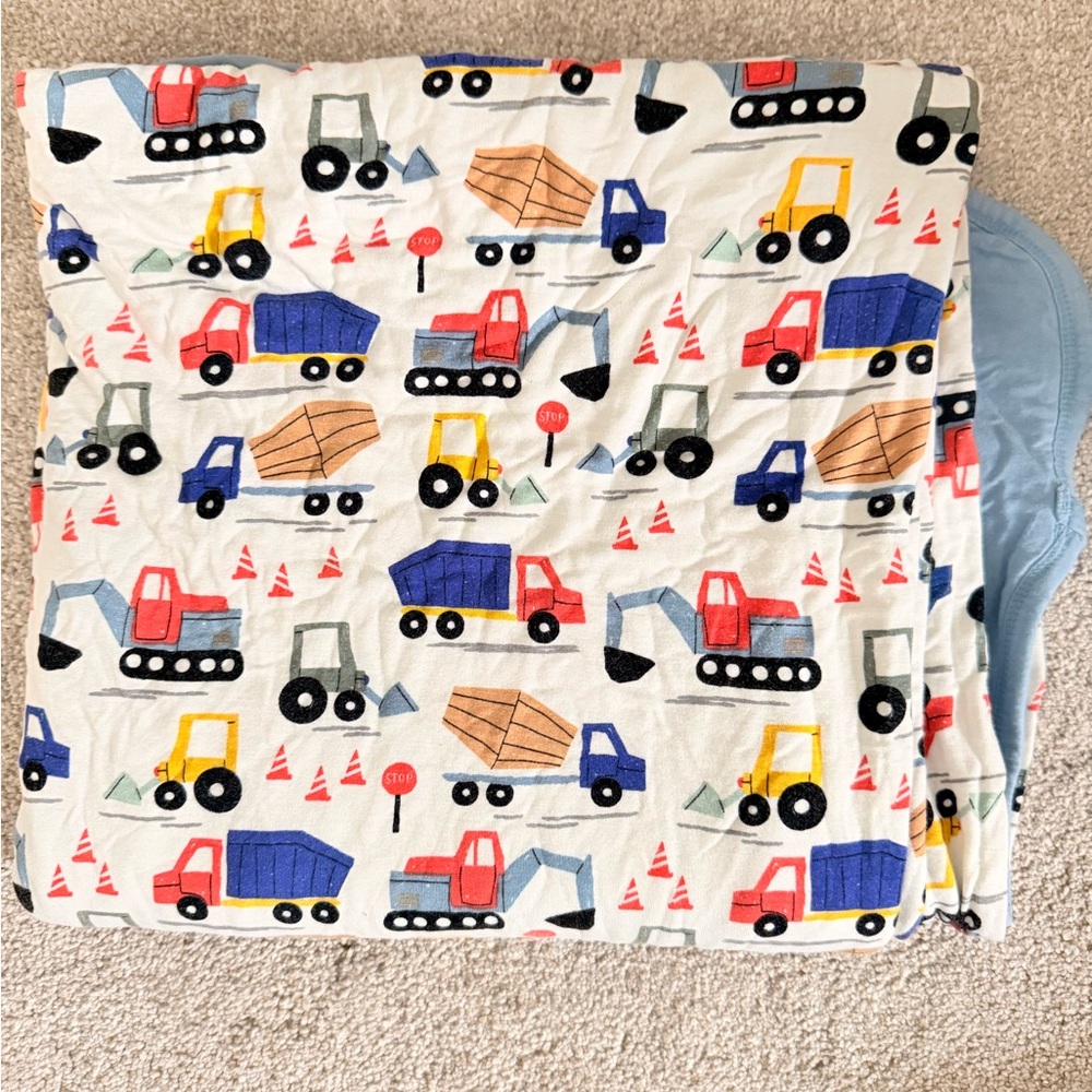 Little Sleepies Construction Vehicle Cloud Blanket